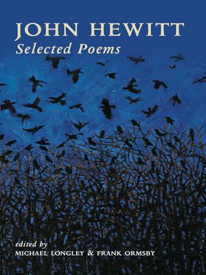cover image of John Hewitt Selected Poems